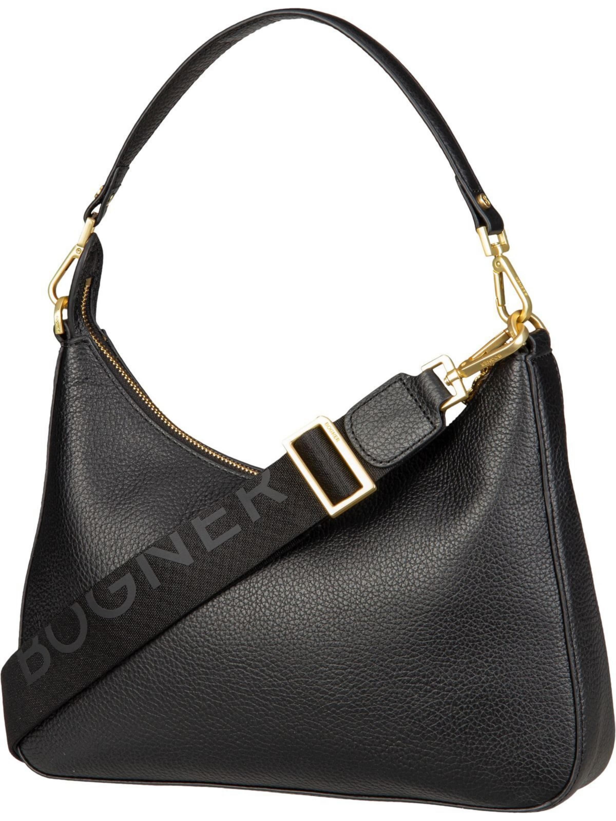 BOGNER - Mala de ombro 'Wallis Odette' em preto