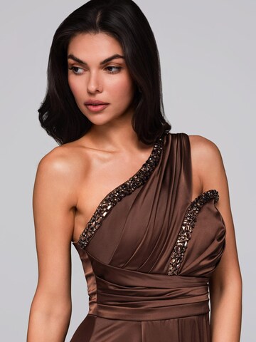Ombre Abendkleid‌‌‌ in Braun