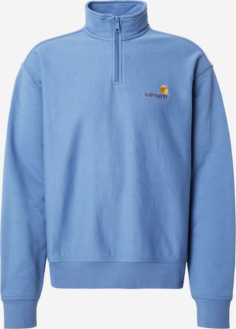 Coupe regular Sweat-shirt Carhartt WIP en bleu : devant