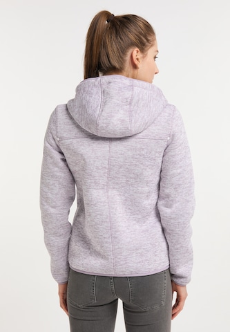 ICEBOUND Fleece jas in Lila