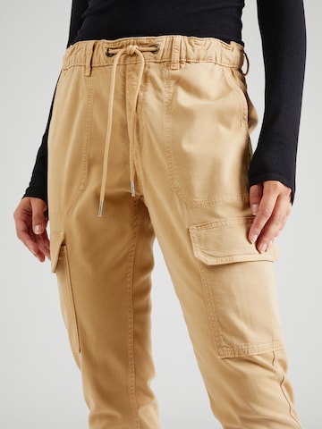 Pepe Jeans Tapered Cargo Jeans 'Crusade' in Brown