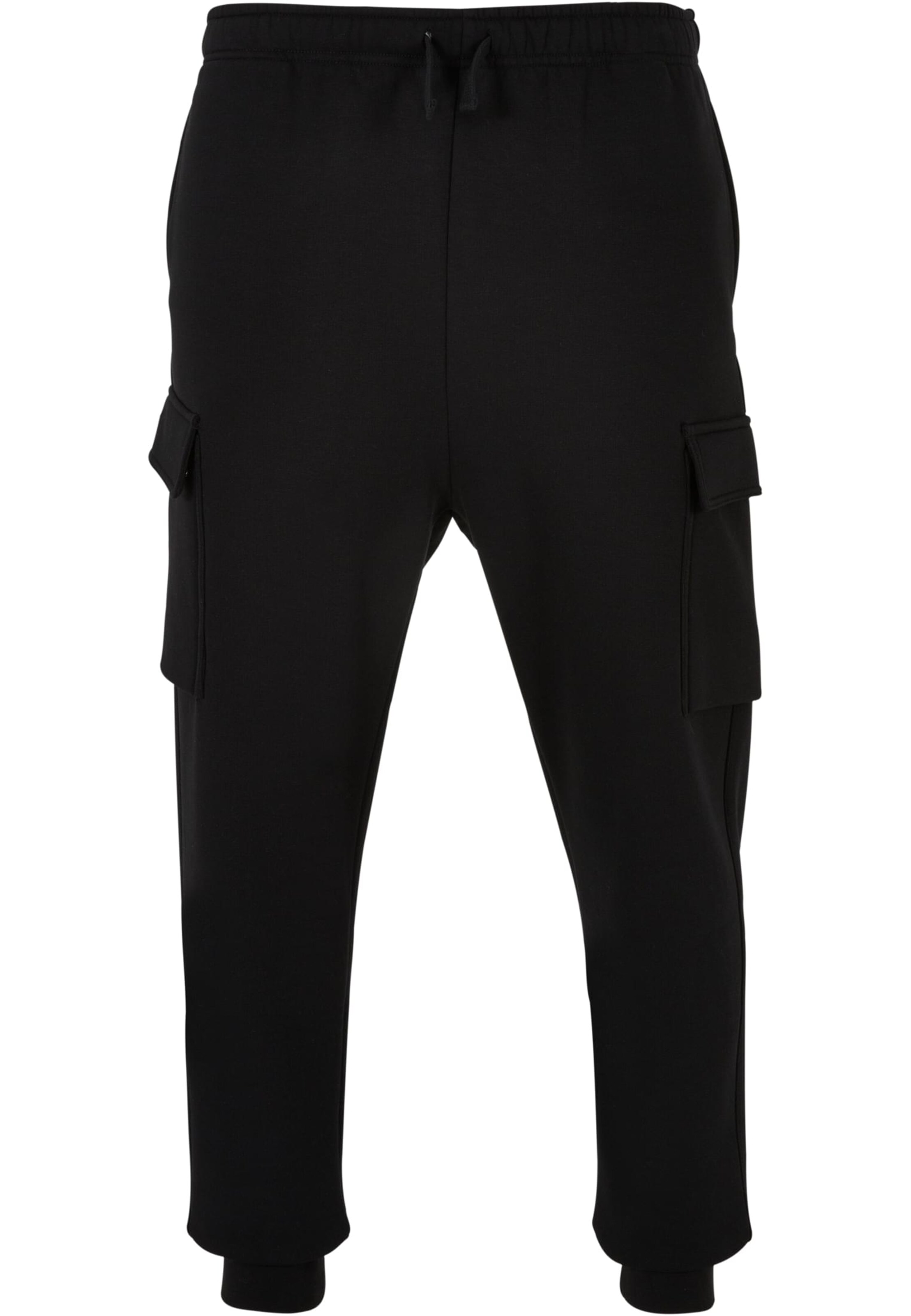DEF Tapered Hose 'Denni' in Schwarz: Vorderseite