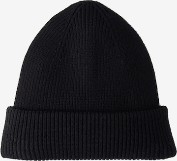 TOM TAILOR Mütze in Schwarz: Vorderseite
