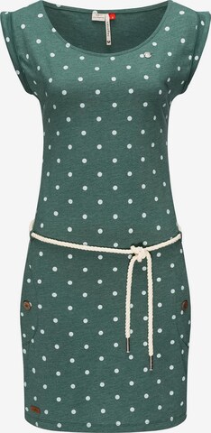 Ragwear Summer Dress in Green: front