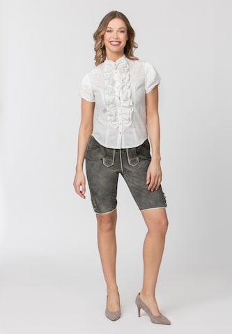 STOCKERPOINT Trachtenbluse 'Melly' in Beige