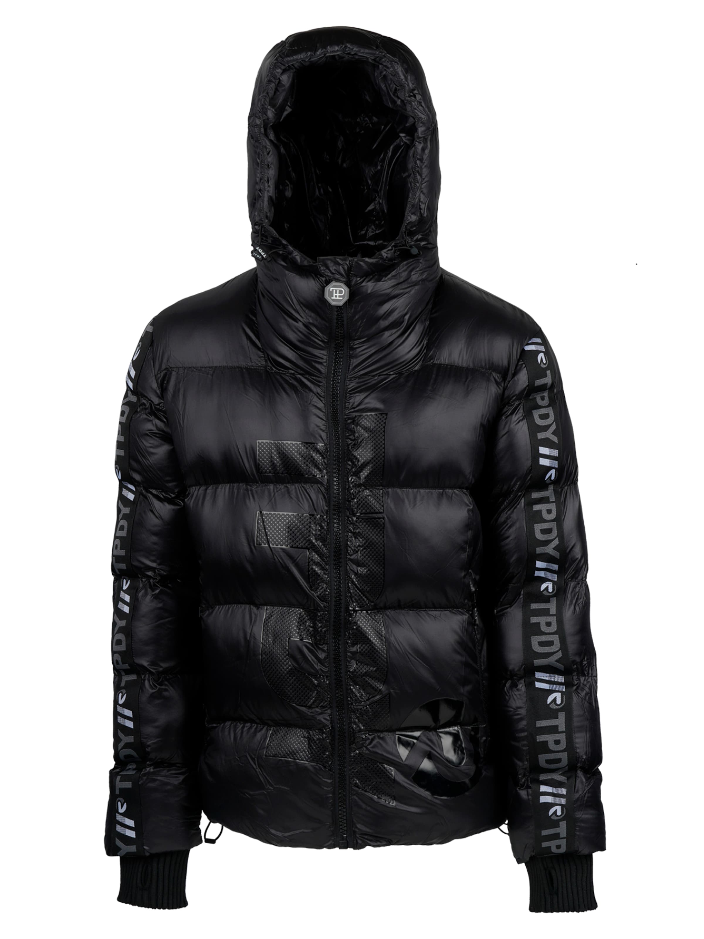 trueprodigy Winterjacke 'Logan' in Schwarz: Vorderseite