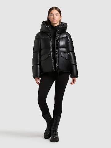 Veste d’hiver 'Aurora' khujo en noir
