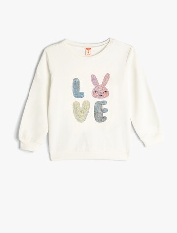 Koton Sweatshirt in White: front