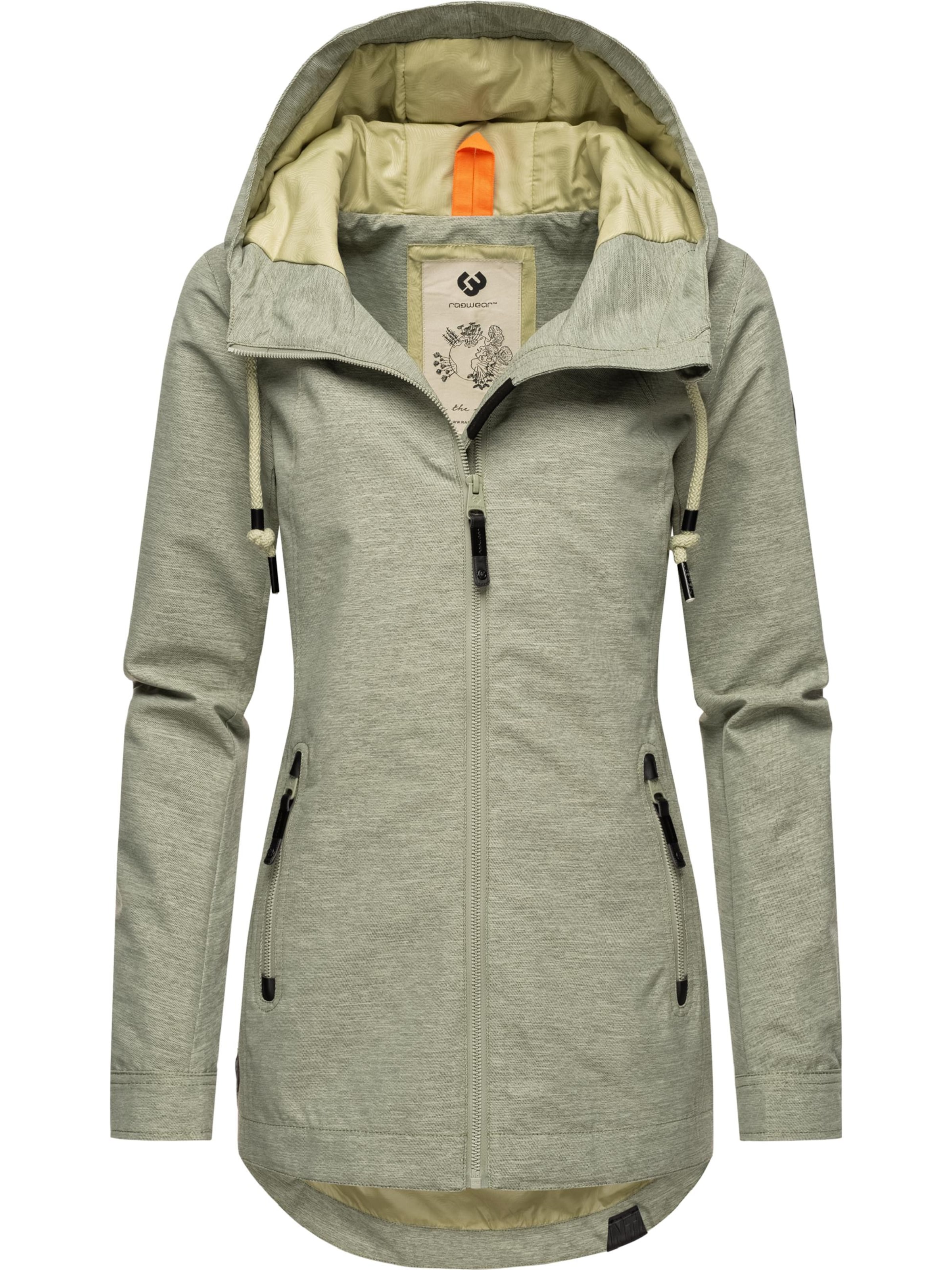 Ragwear Демисезонная куртка 'Zuzka' в Зеленый