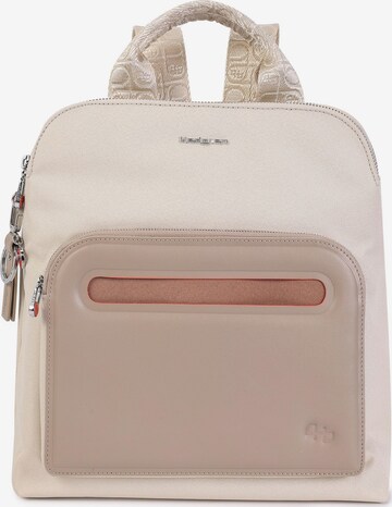 Hedgren Backpack in Beige: front