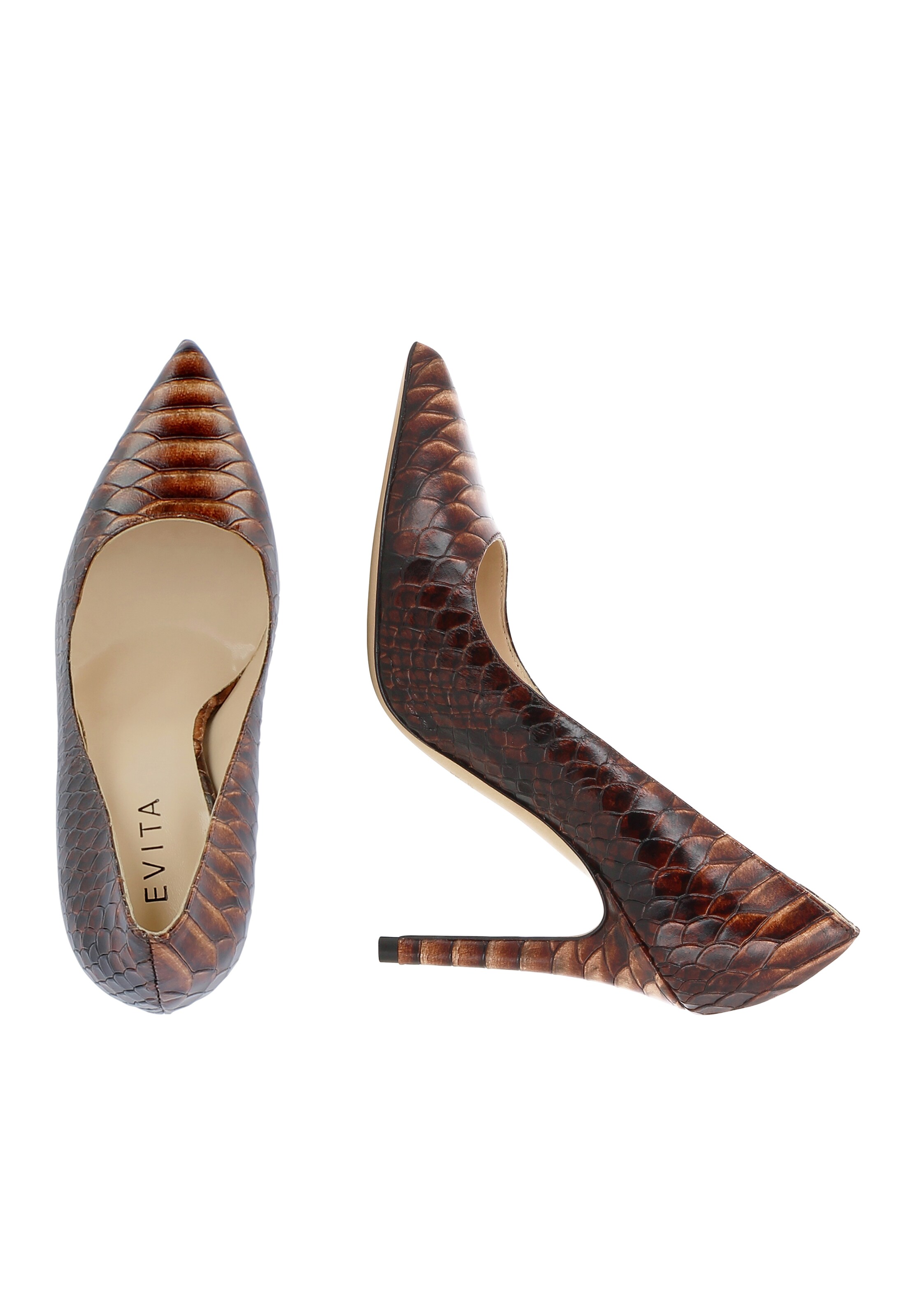 EVITA Pumps in Bruin