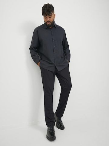 Jack & Jones Plus Slimfit Παντελόνι τσίνο σε μαύρο