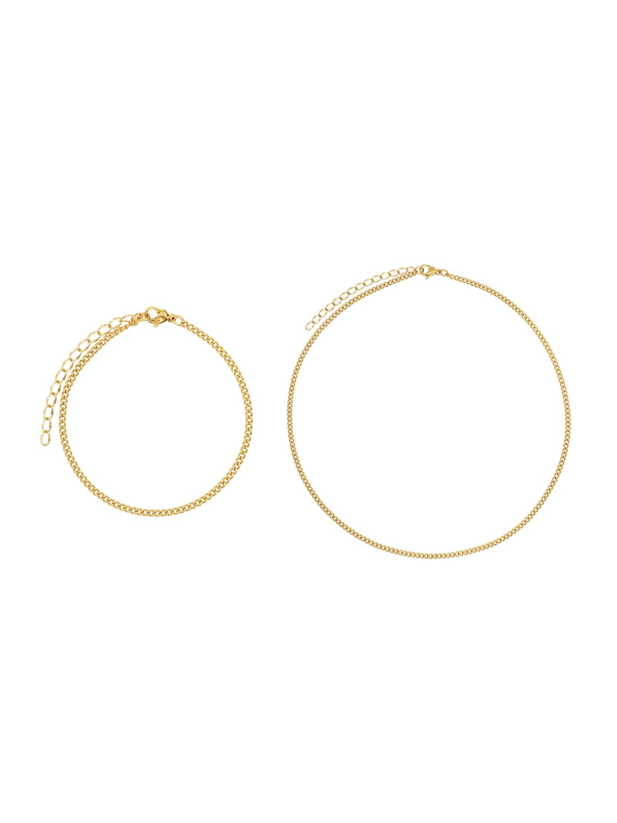 Parure de bijoux 'Solis' Heideman en or : devant