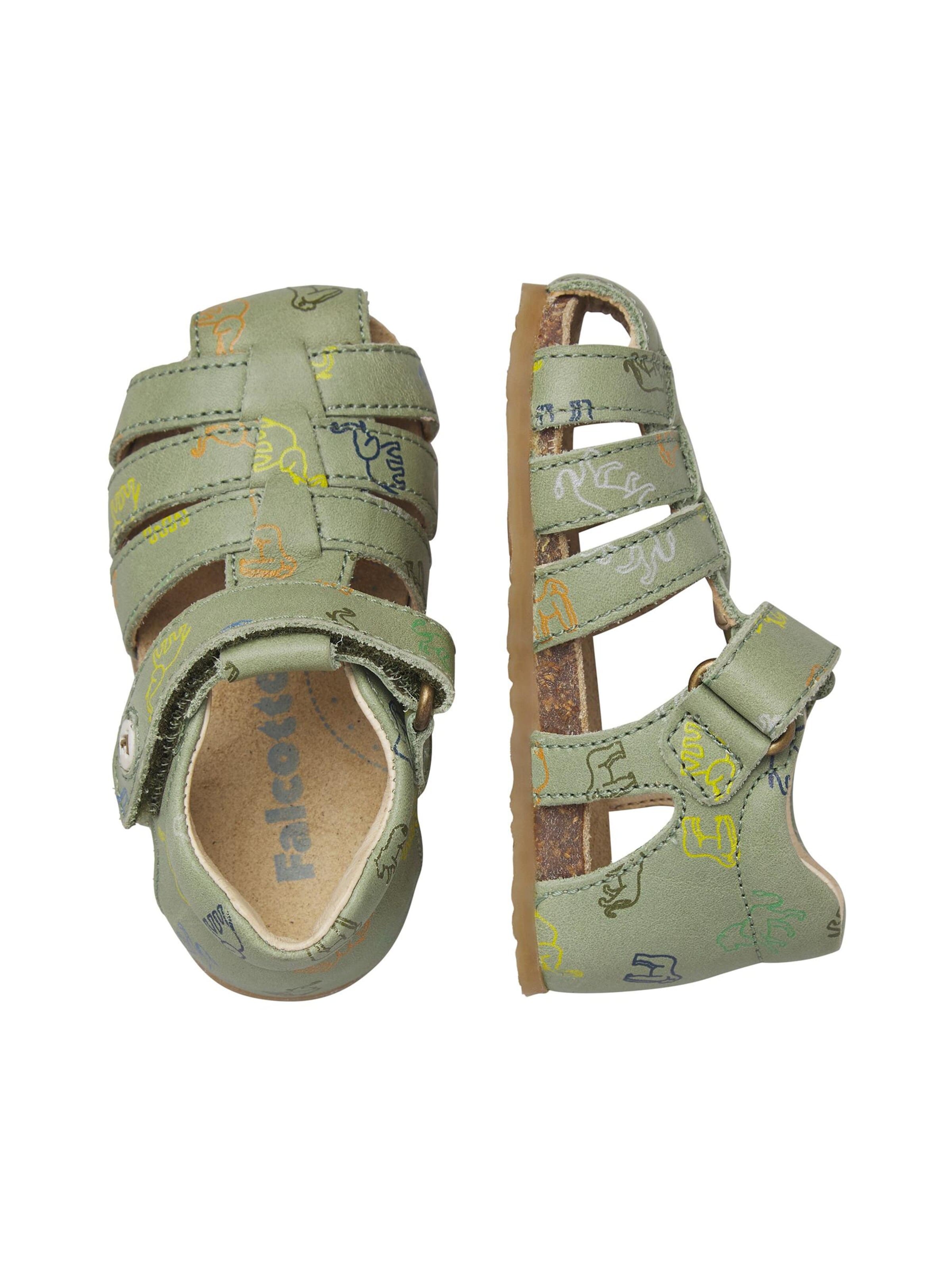 Falcotto Sandals & Slippers 'Alby' in Green