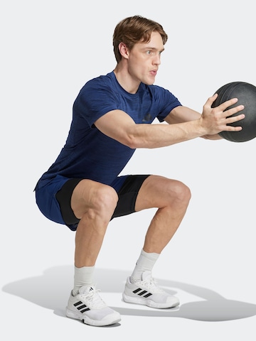 ADIDAS PERFORMANCE Слим Спортивные штаны 'Gym+' в Синий