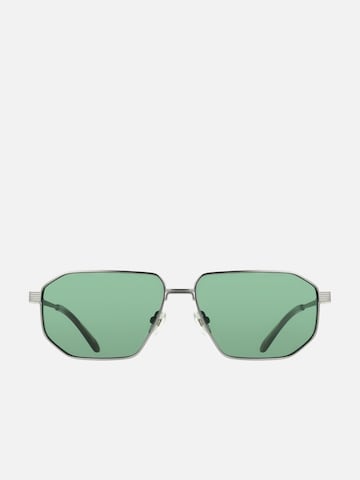 FERRAGAMO Zonnebril 'Ferragamo SF340S Matte gold 59/14/145 MAN Sunglasses' in Grijs: voorkant