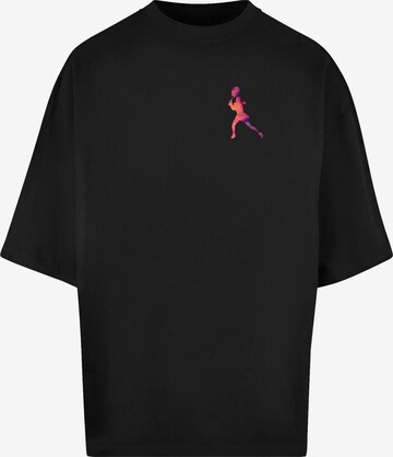 Merchcode Shirt in Zwart: voorkant