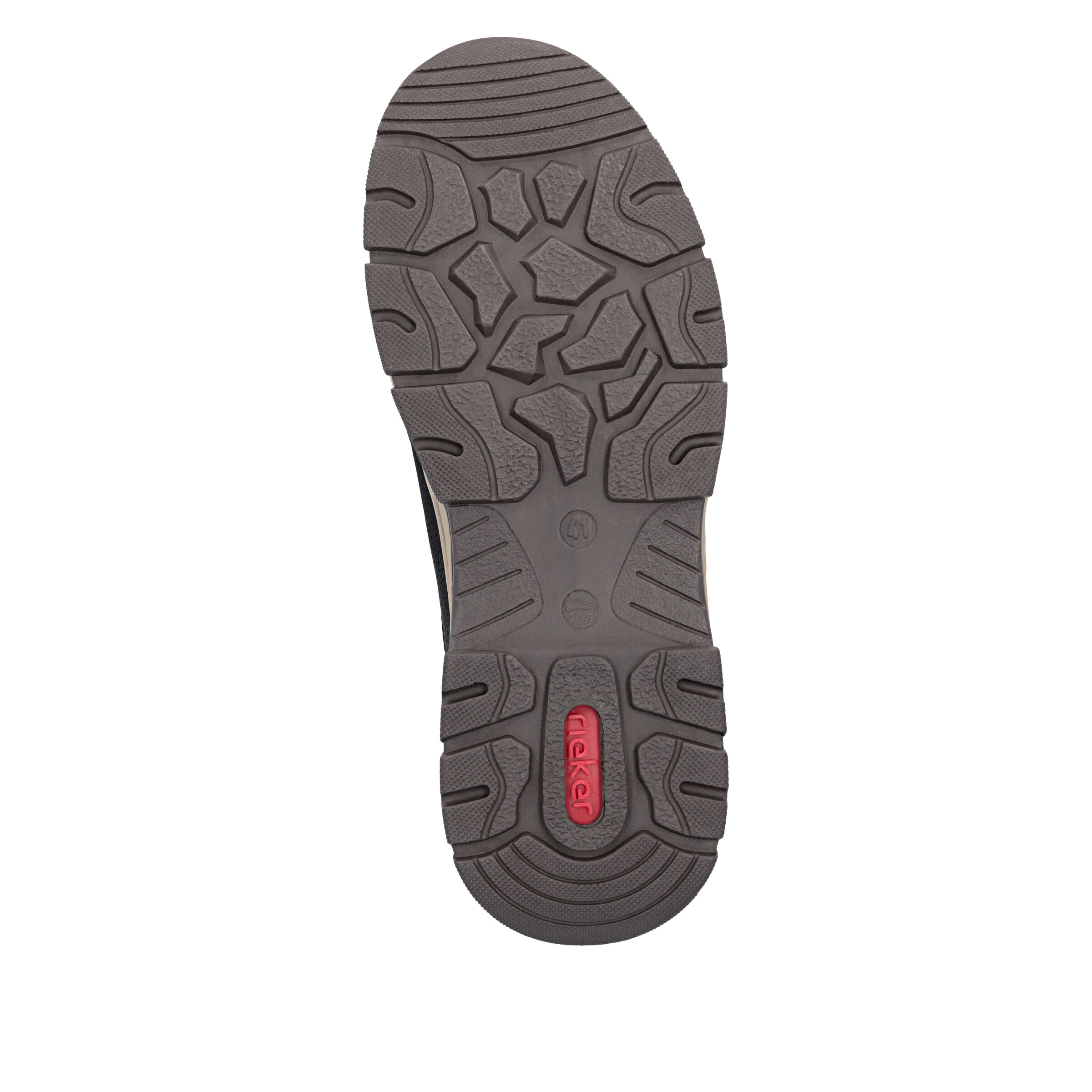 Chaussure de sport à lacets Rieker en noir