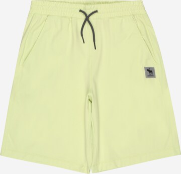 Abercrombie & Fitch Normální Kalhoty – zelená: přední strana