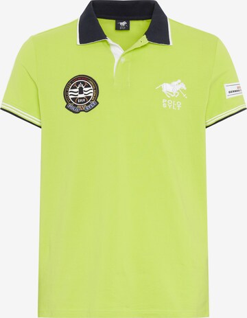 Polo Sylt Shirt in Green: front