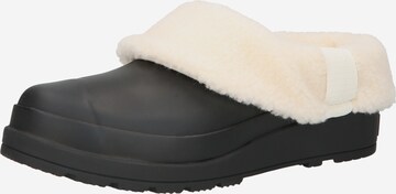 HUNTER Clogs in Black: front