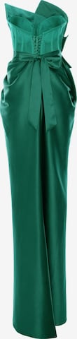 acob a porter - Vestido de festa em verde: frente