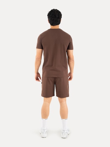 Smilodox Shirt 'Micah' in Brown