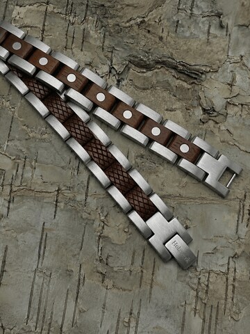 Holzwerk - Pulsera 'GORINSEE' en plata