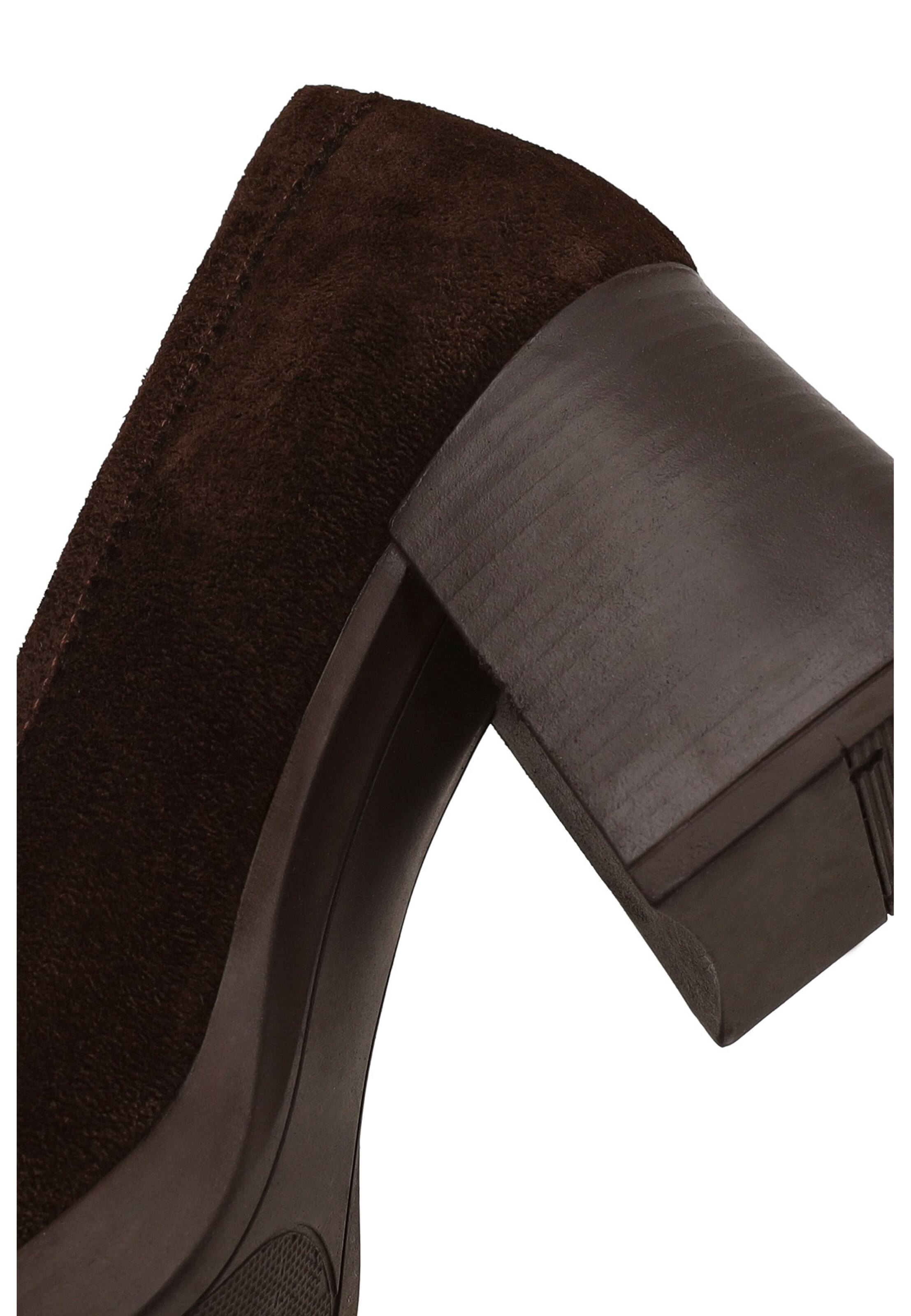 Derimod Pumps met hoge voorkant in Bruin