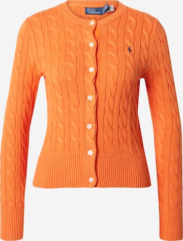 Polo Ralph Lauren Knit Cardigan in Orange: front