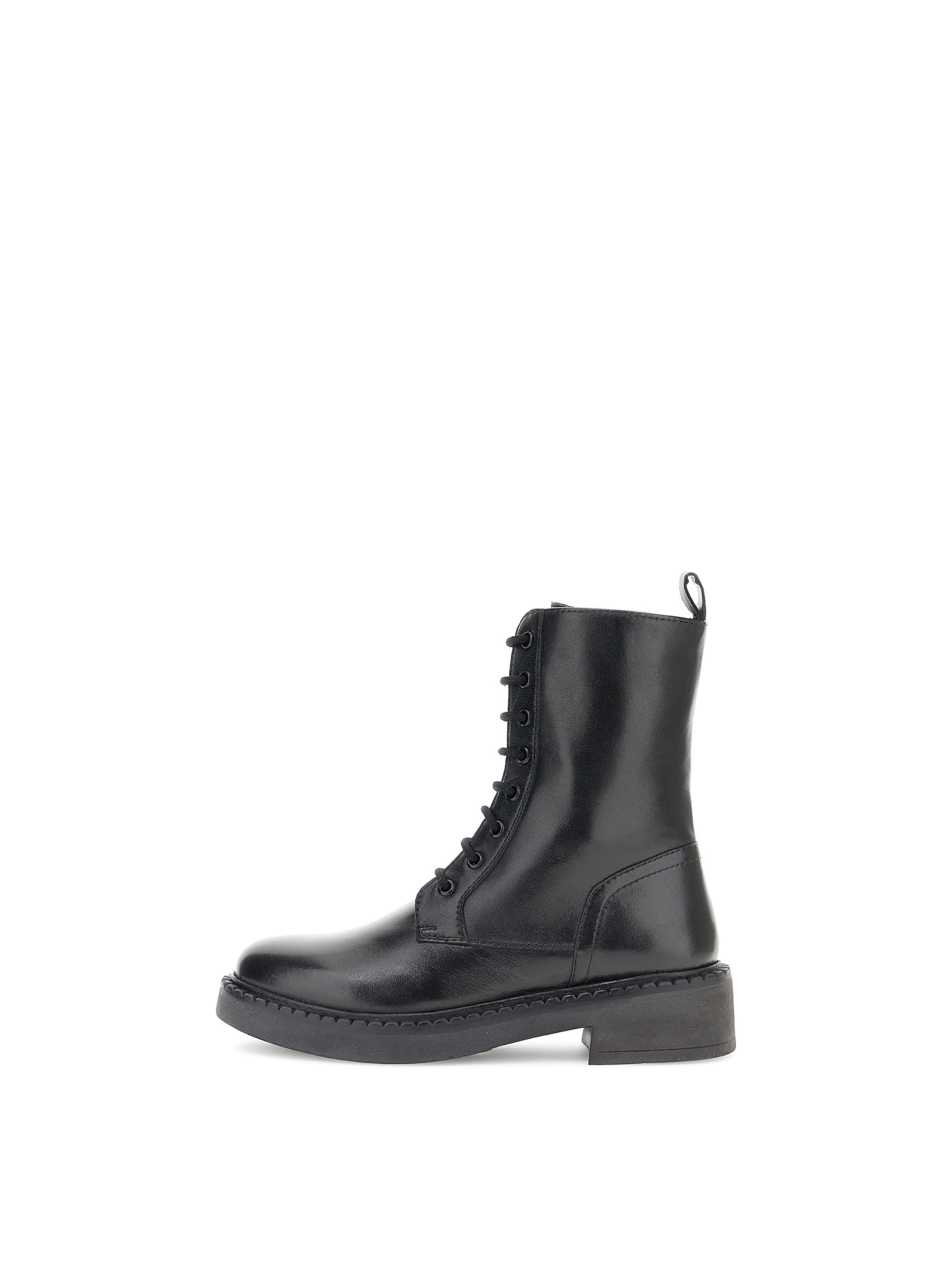 Stivale stringato di CAFè NOIR in nero: frontale