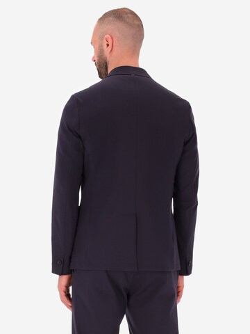 Distretto12 Regular fit Colbert 'Milano' in Blauw