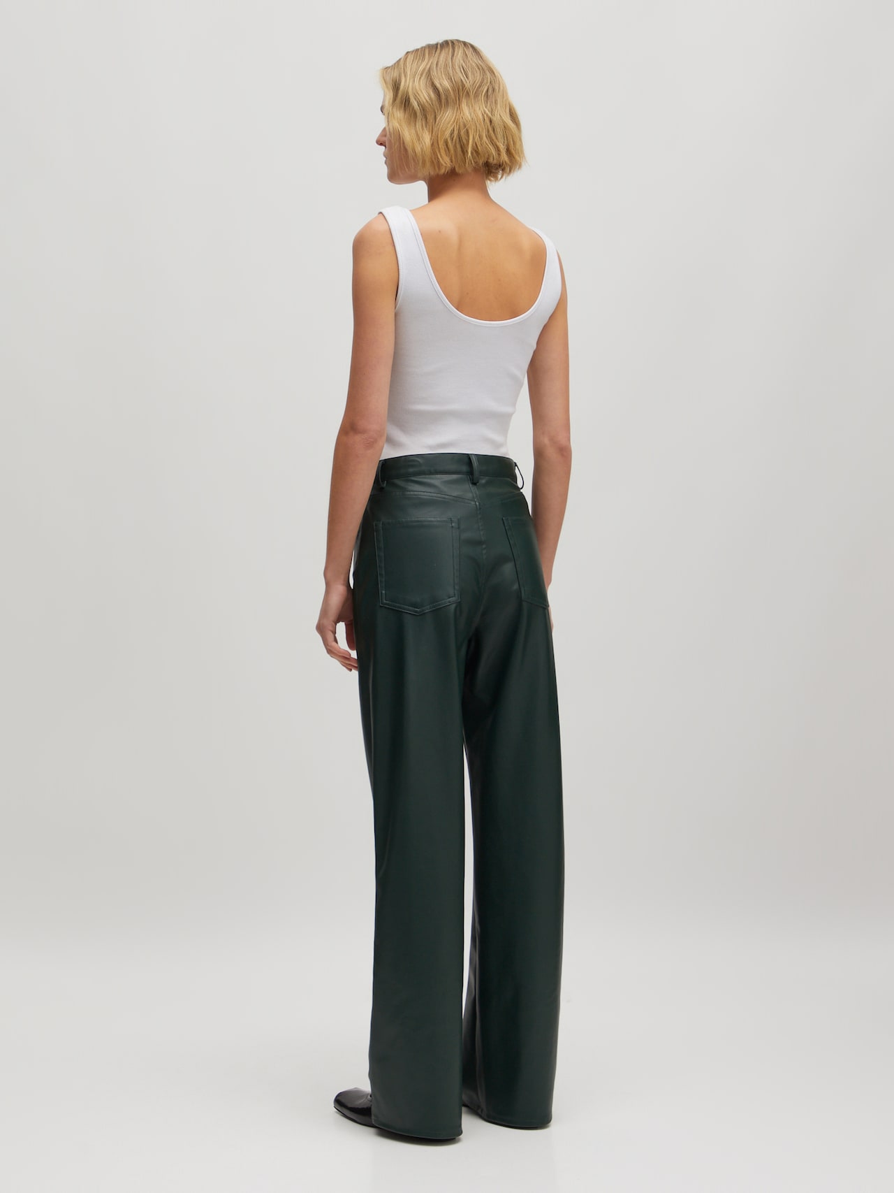 EDITED Producten Broek 'Celina' Groen