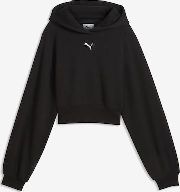 PUMA Sweatshirt 'Essentials' in Black: front