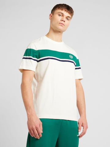 Sergio Tacchini Shirt 'DAMARINDO' in Wit: voorkant