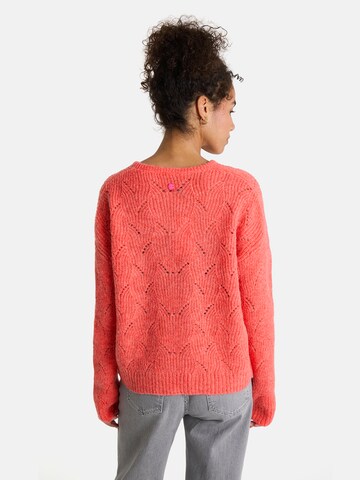 LIEBLINGSSTÜCK Knit Cardigan 'Sölve' in Red