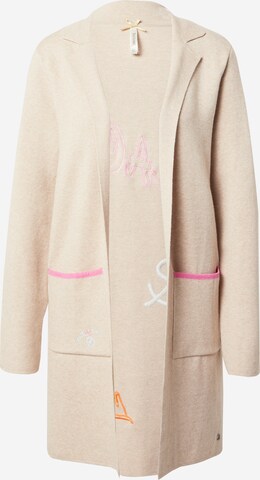 Key Largo Cardigan 'AMOUR' i beige: forside