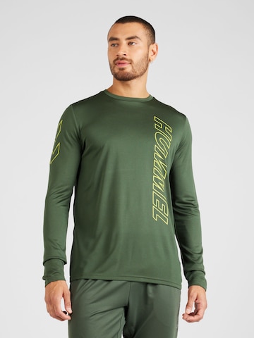 Hummel Spodné tričko 'Topaz' - Zelená: predná strana