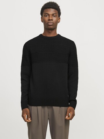 Pull-over JACK & JONES en noir : devant