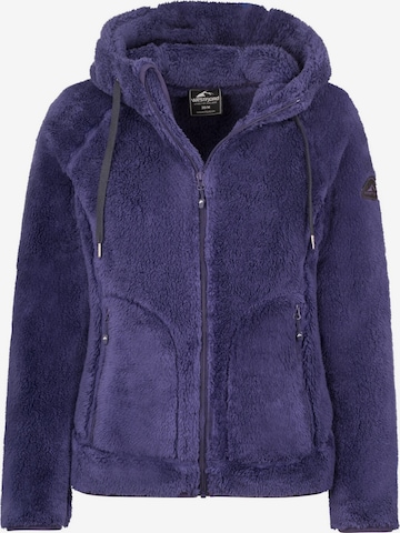 WESTFJORD Fleecejacke in Lila: Vorderseite