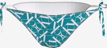 Calvin Klein Swimwear Bikini Bottoms in Blue: front