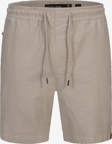 INDICODE JEANS Trousers 'Alizzo' in Beige: front