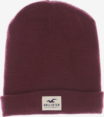 HOLLISTER Hat & Cap in One size in Red: front