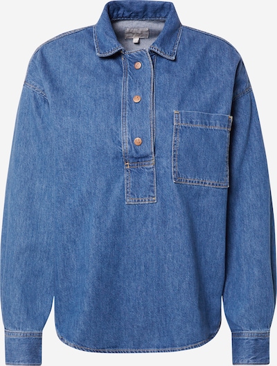 Pepe Jeans Bluse 'RILEY' in blue denim, Produktansicht