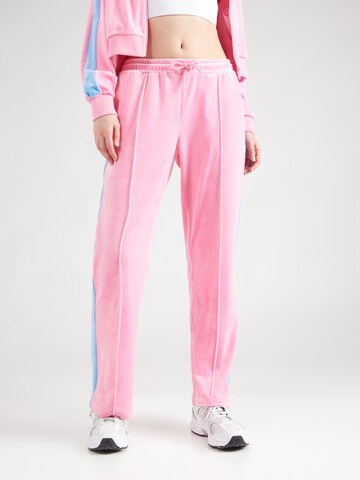 Sergio Tacchini Обычный Штаны 'MISSCARLOTTA' в Ярко-розовый: спереди