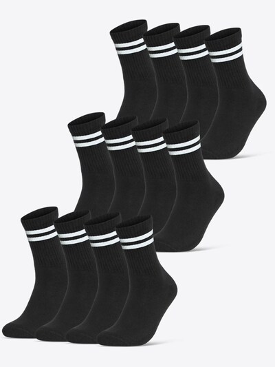 sockenkauf24 Sportsocken in 35-38 in schwarz, Produktansicht