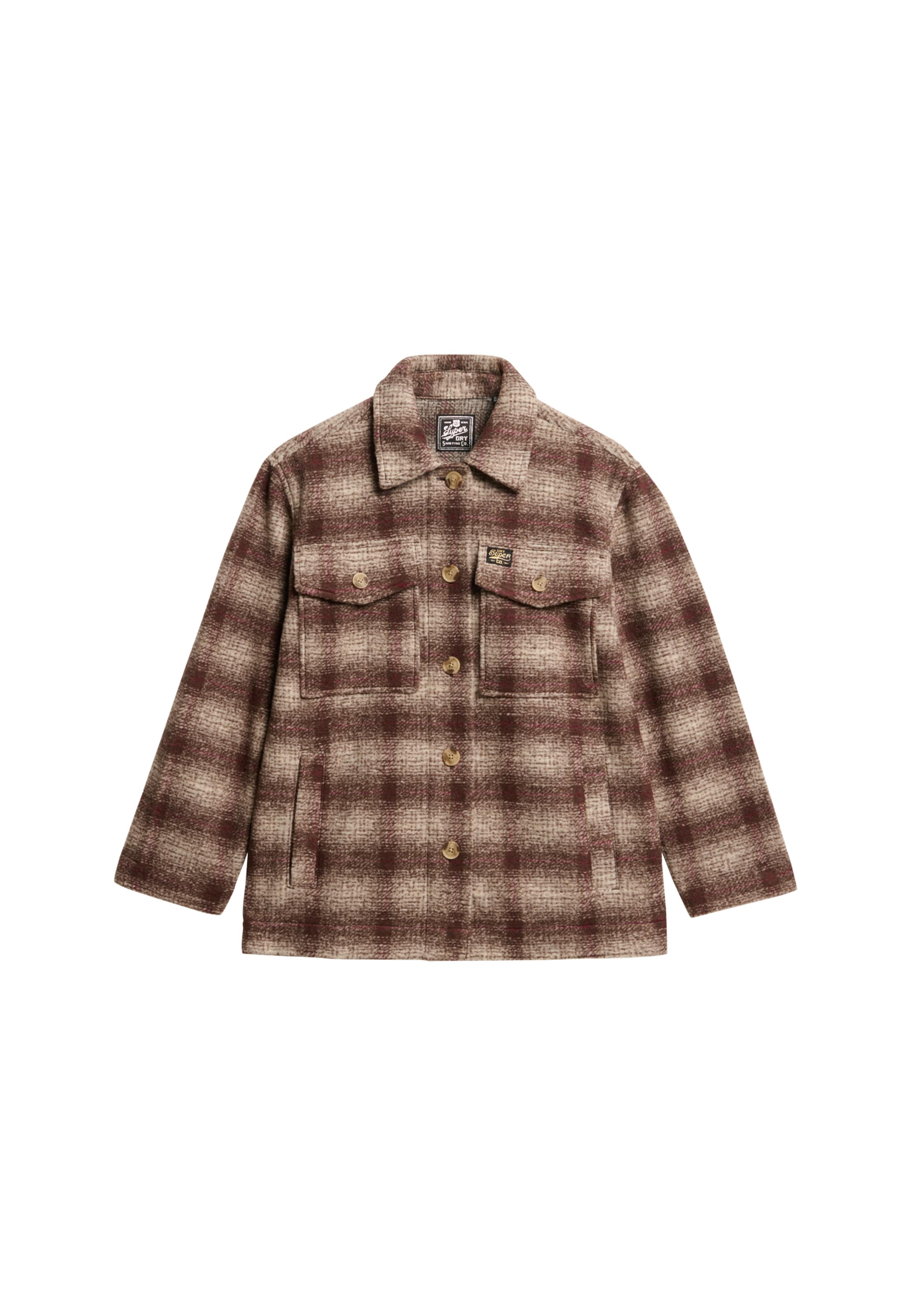 Superdry & Co Jacke in Braun: Vorderseite