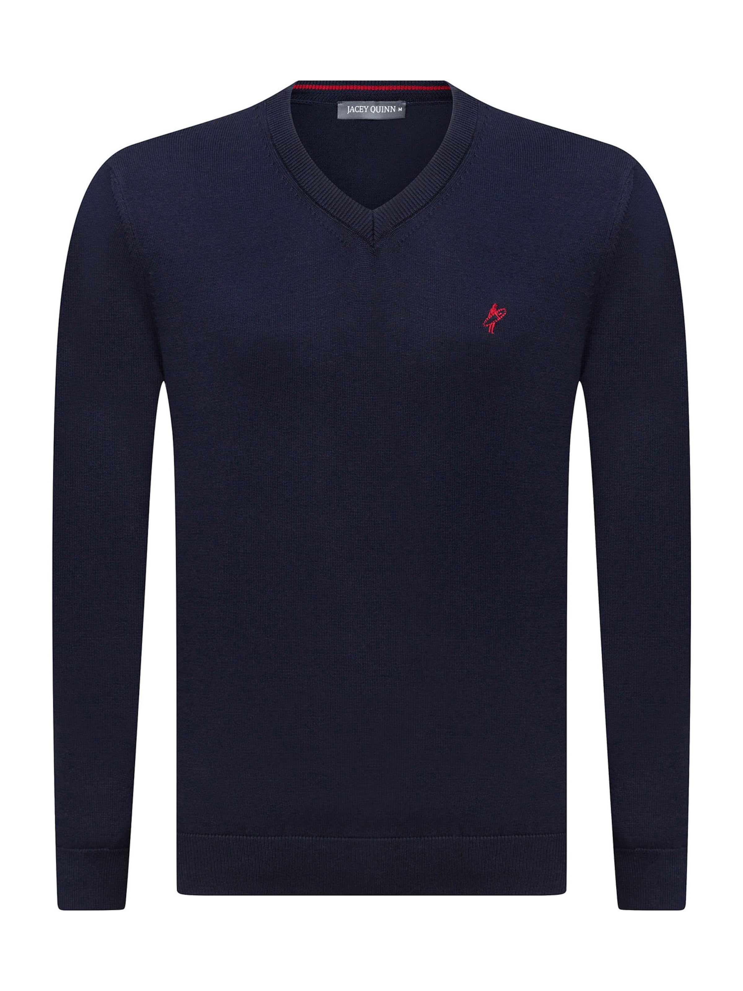 Jacey Quinn Pullover in Blau: Vorderseite