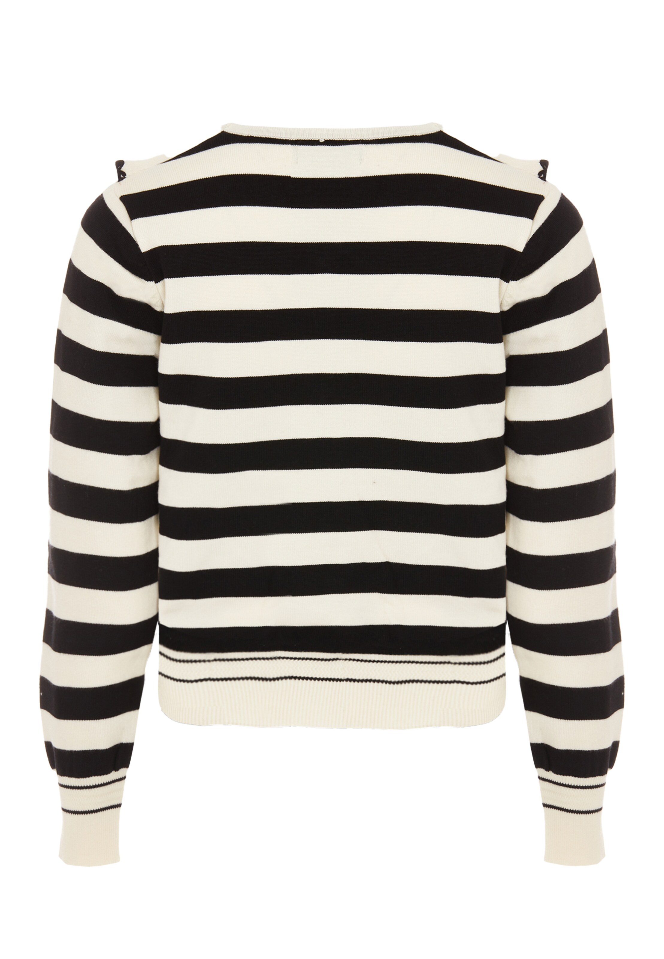 NAEMI - Casaco de malha em branco