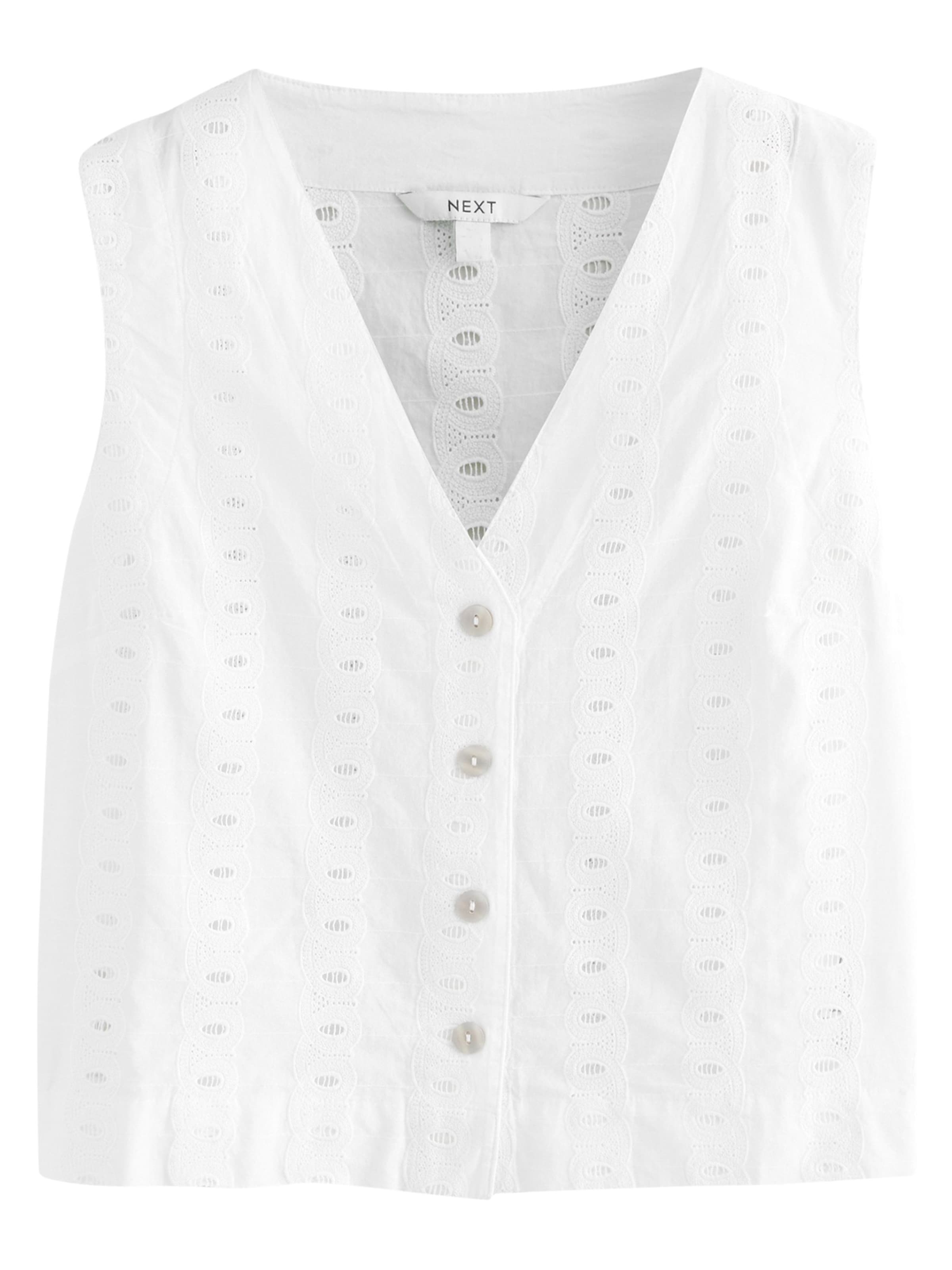 Next Vesta k obleku – bílá: přední strana